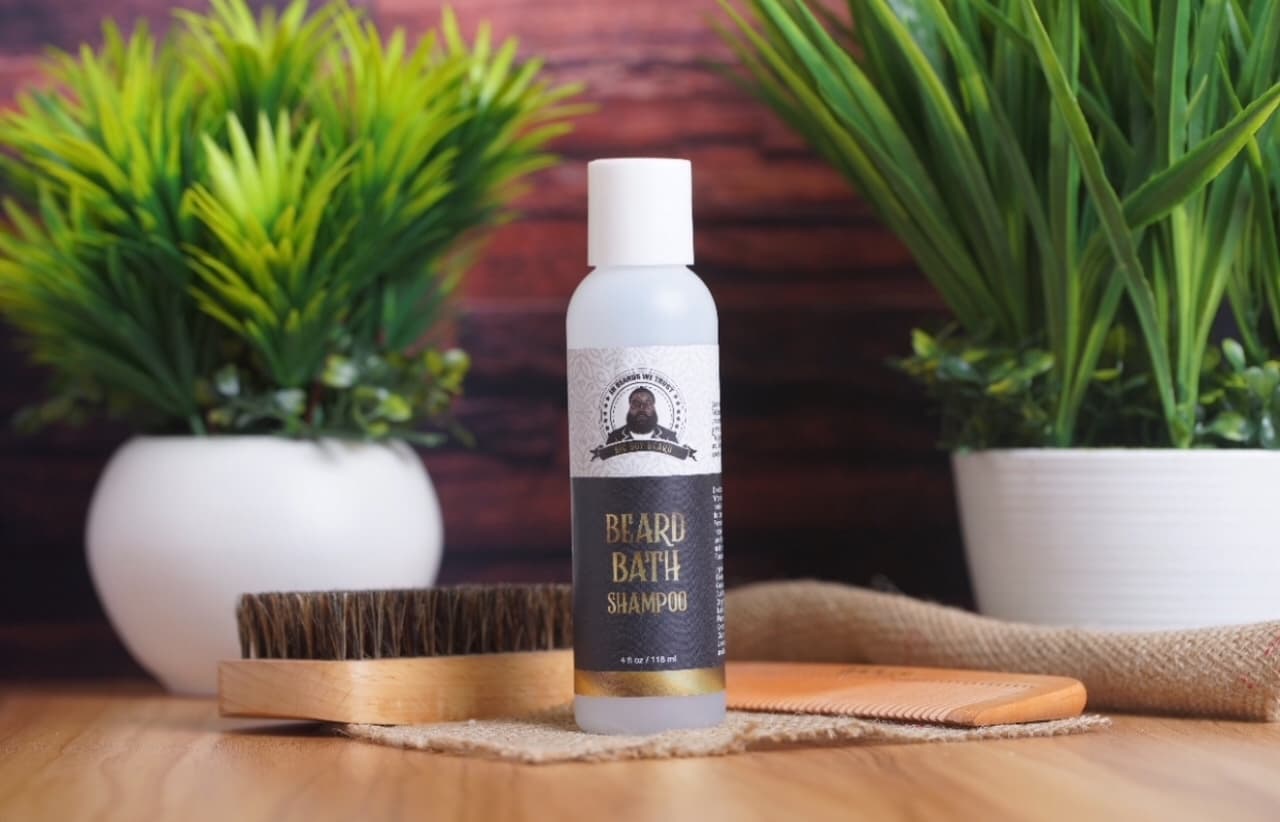 Big Boy Beard bath shampoo bottle